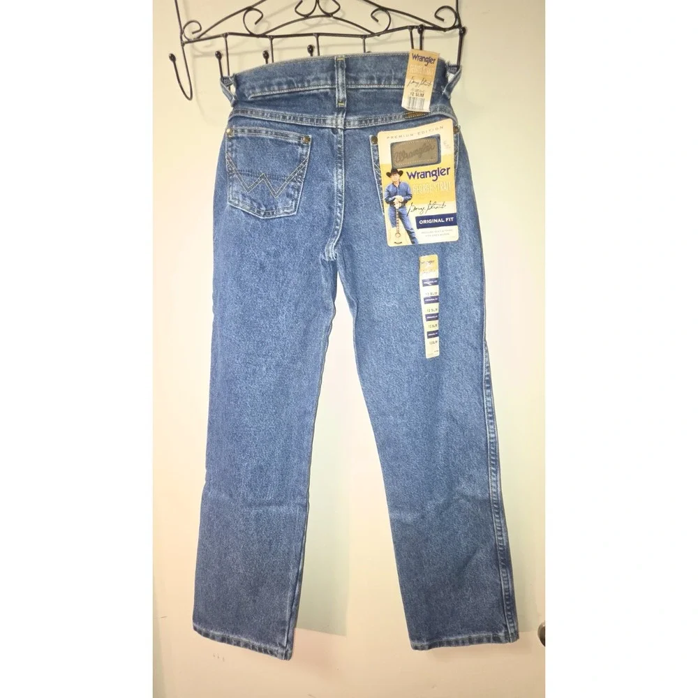 NWT - Wrangler - Cowboy Cut - Boys Size 12 Slim Original Fit George Strait